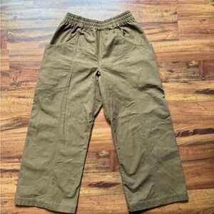 Elizabeth Suzann Clyde Cotton Canvas Culottes